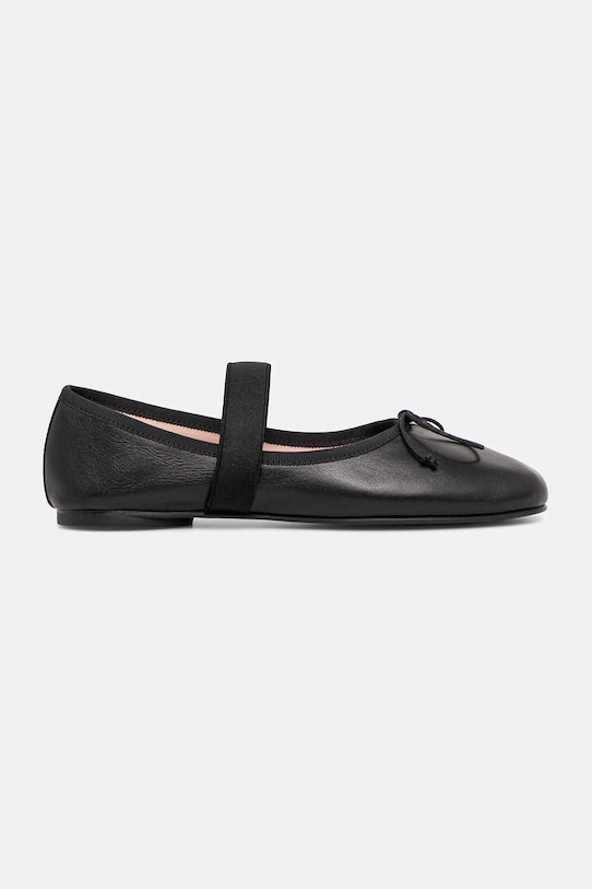 Pretty Ballerinas baleriny skórzane Lea 52537.001.3001 czarny AW25