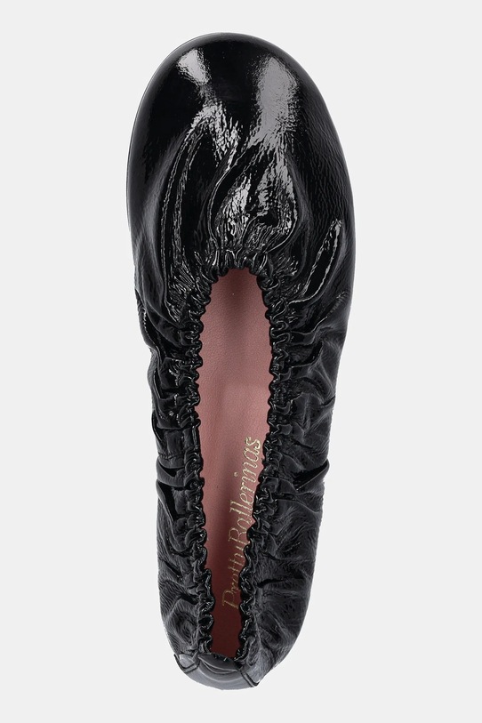 Δερμάτινες μπαλαρίνες Pretty Ballerinas Faye μαύρο 52554.001.9201
