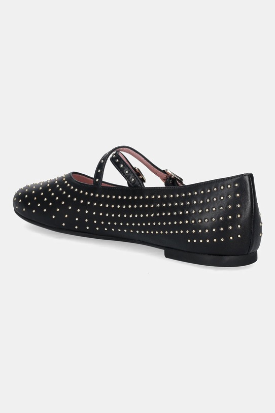 Obuwie Pretty Ballerinas baleriny skórzane Nicole 52559.001.9101 czarny