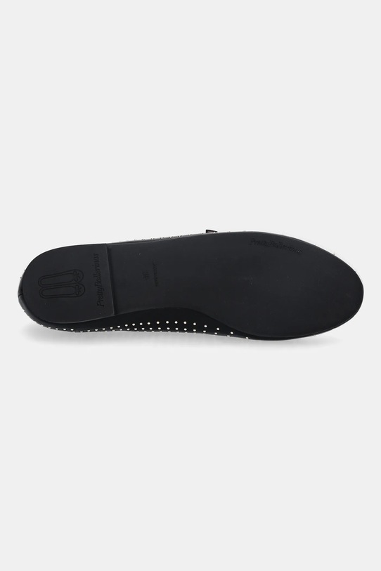 Pretty Ballerinas baleriny skórzane Nicole 52559.001.9101 czarny