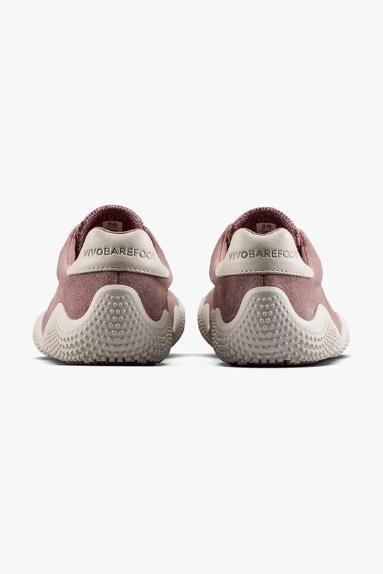 Obuwie Vivobarefoot sneakersy skórzane MOTUS STUDIO SNEAKER LTH 205642 różowy