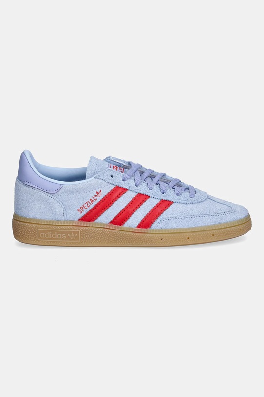 Замшеві кросівки adidas Originals Handball Spezial JR3639 блакитний AW25