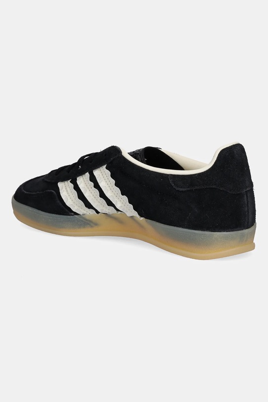 Взуття Замшеві кросівки adidas Originals Gazelle Indoor JS1412 чорний