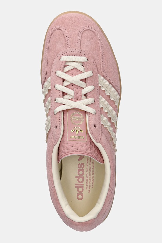 adidas Originals sneakers din piele intoarsă Gazelle Indoor roz JS1413