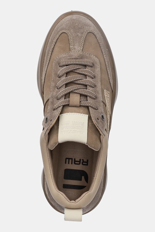 G-Star sneakers din piele întoarsă YIELD TNL W maro D28148.01.5062