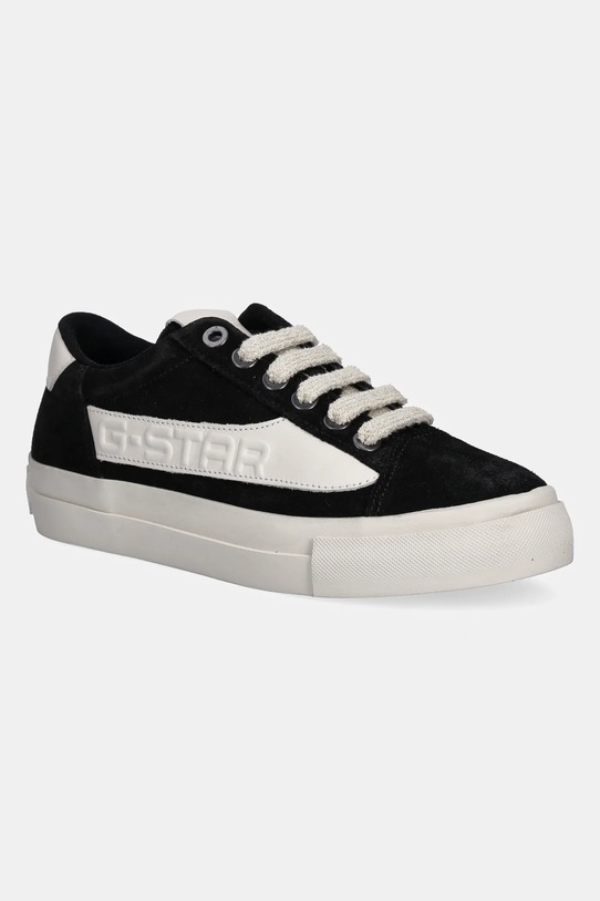 G-Star sneakersy zamszowe LOOM BSC W skóra zamszowa czarny D28158.01.G717