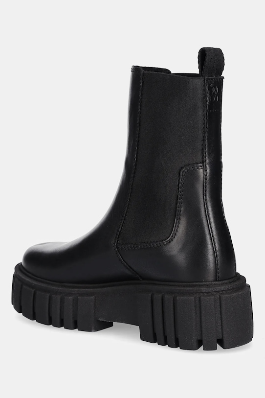 Obuwie Marc O'Polo sztyblety skórzane Christel 50917345001100 czarny