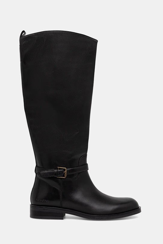 Marc O'Polo kozaki skórzane Enza 50819088001100 czarny AW25