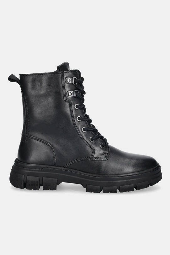 Marc O'Polo trapery skórzane Josy 50919076301100 czarny AW25
