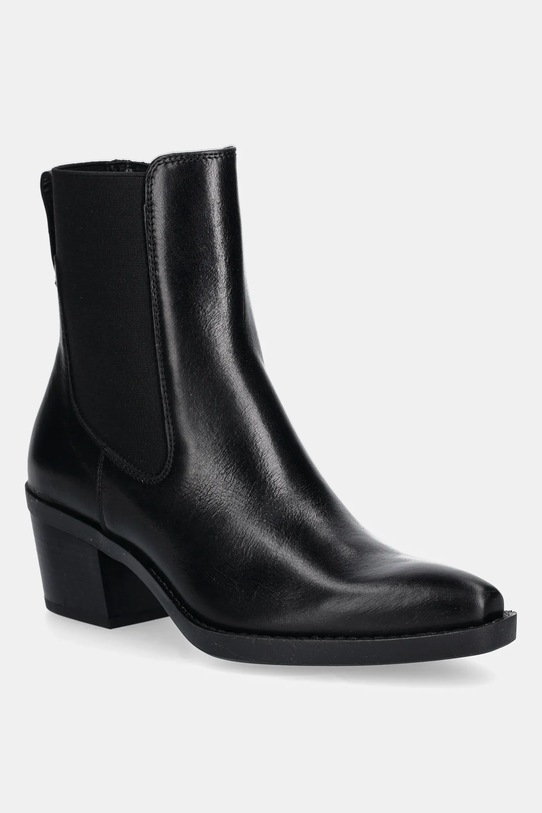 Marc O'Polo ghete chelsea de piele Luna 5-8 cm negru 50718457104134