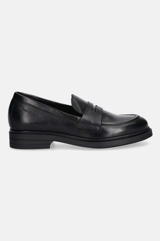 Marc O'Polo mokasyny skórzane Paula 50712073201136 czarny AW25