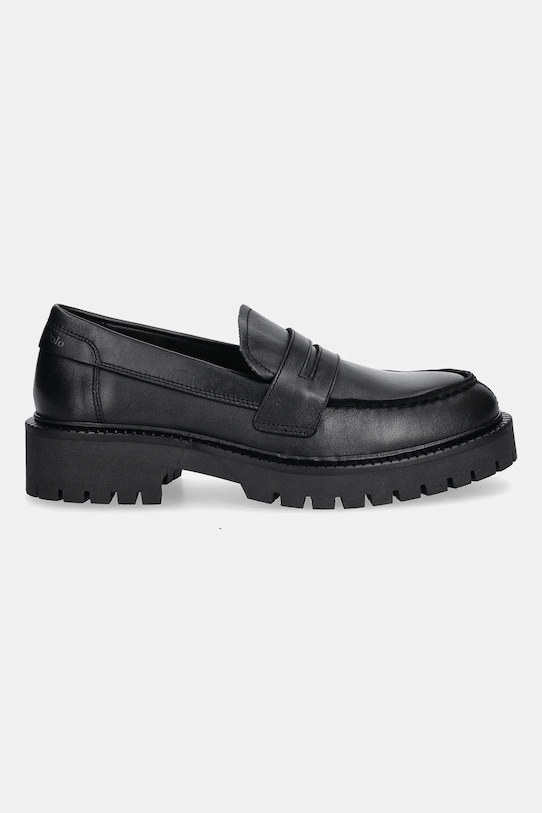 Marc O'Polo mokasyny skórzane Phia 50718093201100 czarny AW25