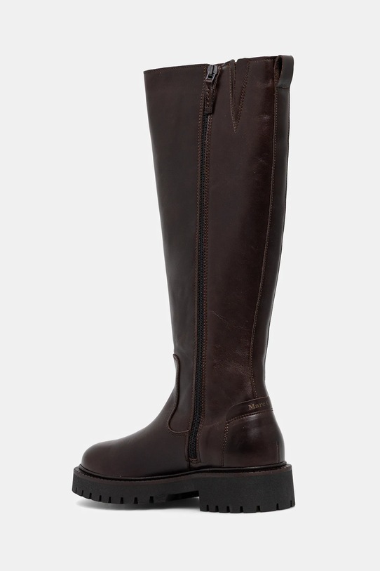 Obuwie Marc O'Polo kozaki skórzane Phia 50818098001100 brązowy