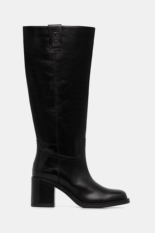 Marc O'Polo kozaki skórzane Sabrina 50816388101100 czarny AW25