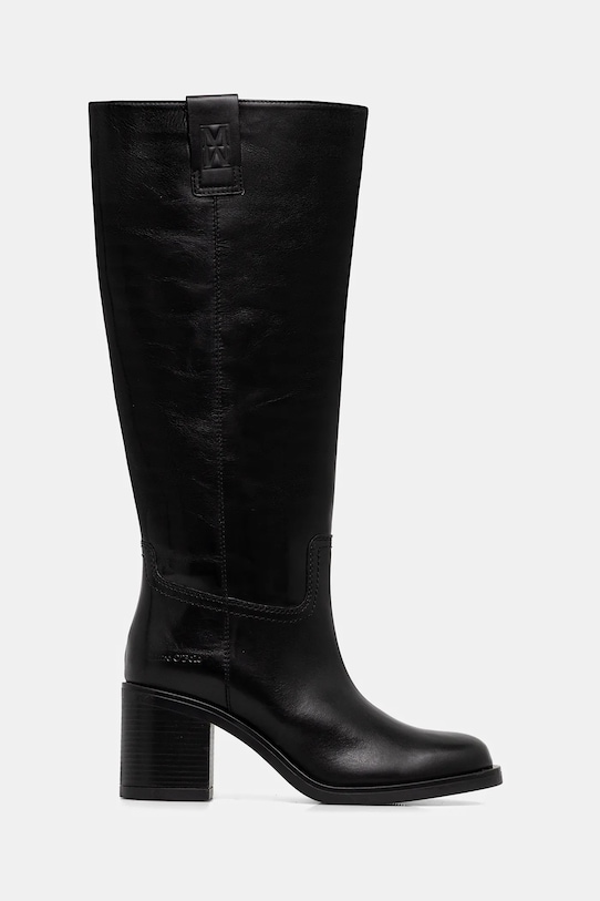 Marc O'Polo kozaki skórzane Sabrina 50816388101100 czarny AW25