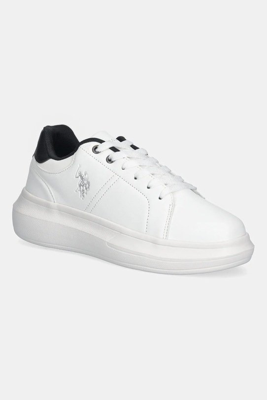 U.S. Polo Assn. sneakersy CHELIS002 imitacja skóry licowej biały CHELIS002W.EY1