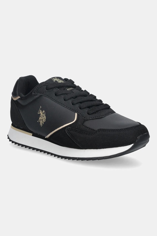U.S. Polo Assn. sneakersy CHRIS002 imitacja skóry licowej czarny CHRIS002W.EYH1