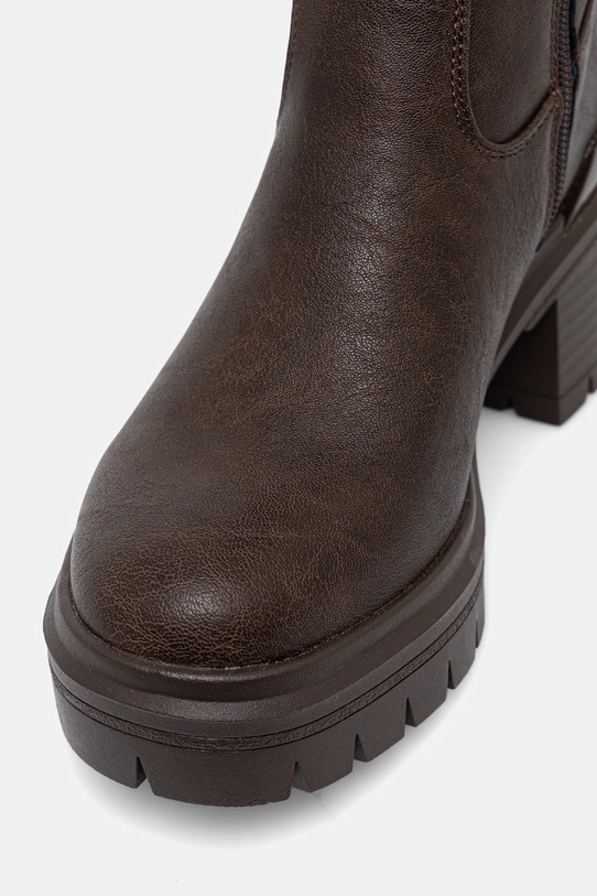 Δερμάτινες μπότες U.S. Polo Assn. HALEY011 καφέ HALEY011W.EY1