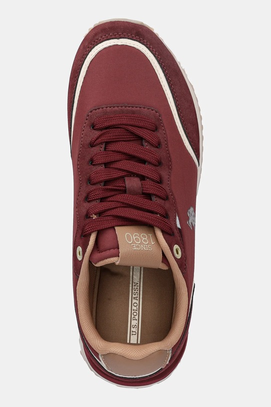 U.S. Polo Assn. sneakersy SACHA009E bordowy SACHA009W.ENH3