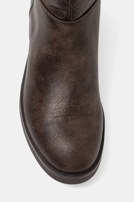 Vysoké čižmy U.S. Polo Assn. YLENIA001 hnedá YLENIA001W.EY1