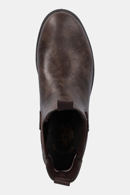 Μπότες τσέλσι U.S. Polo Assn. YLENIA003 καφέ YLENIA003W.EY1