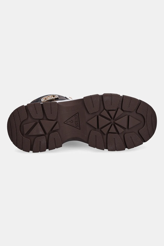 Μποτάκια Guess BENZON FLFBNZ.FAL12.BROWN καφέ