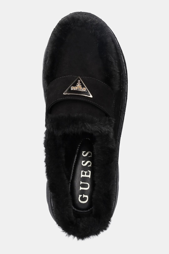 Παντόφλες Guess BRIDEEN μαύρο FLFBRI.ESU06.BLACK