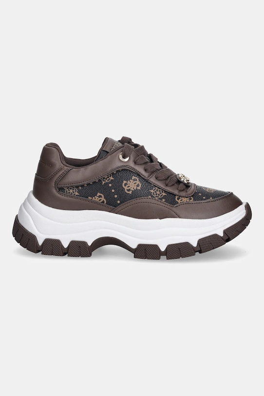 Маратонки Guess BERRETT2 FLFBRT.PEL12.BROWN кафяв AW25