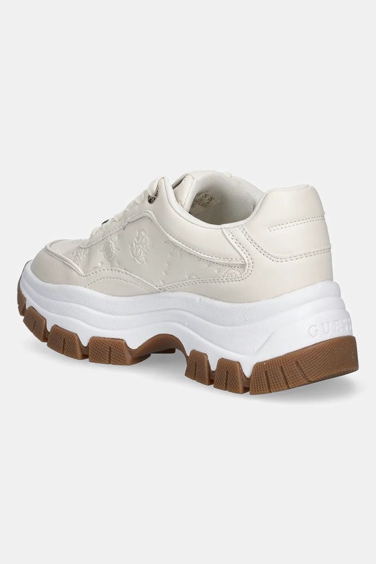 Obuwie Guess sneakersy BERRETT2 FLFBRT.PEL12.CREAM beżowy