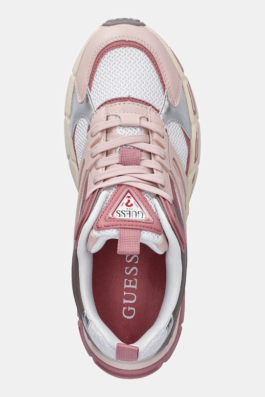 Guess sneakersy BEVALLI różowy FLFBVL.ELE12.LPINK