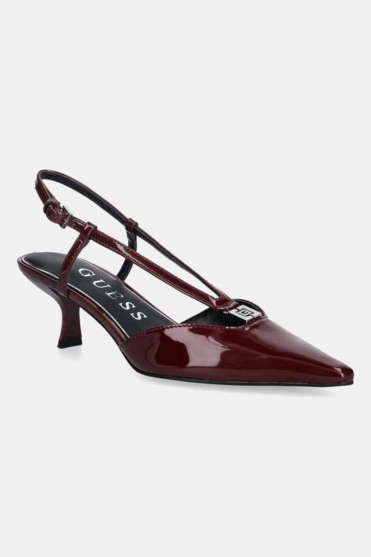 Γόβες Guess DESIE 5-8 cm μπορντό FLFDES.PAF08.WINE