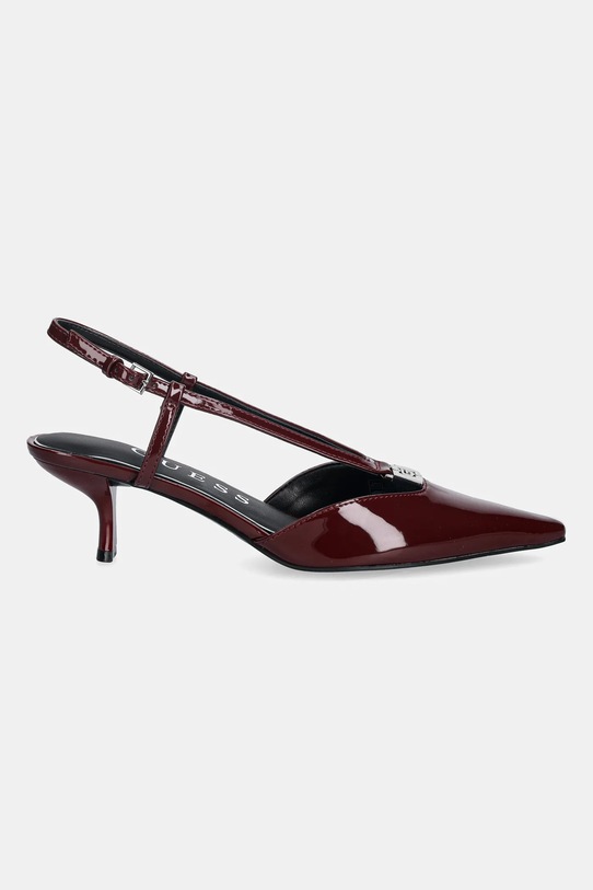 Γόβες Guess DESIE FLFDES.PAF08.WINE μπορντό AW25