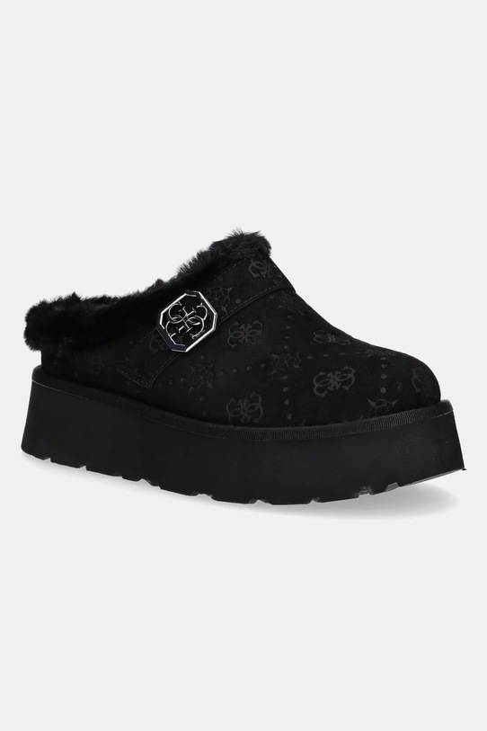 Guess kapcie DOLMANA2 czarny FLFDOC.ESU06.BLACK