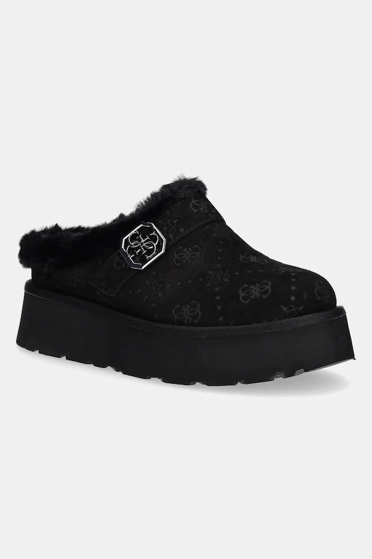 Παντόφλες Guess DOLMANA2 μαύρο FLFDOC.ESU06.BLACK