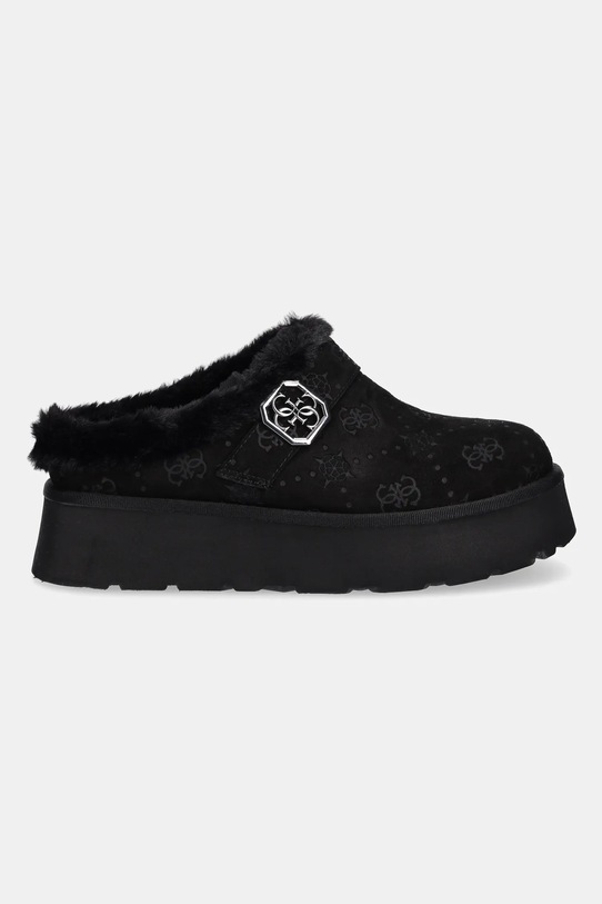 Guess kapcie DOLMANA2 FLFDOC.ESU06.BLACK czarny AW25