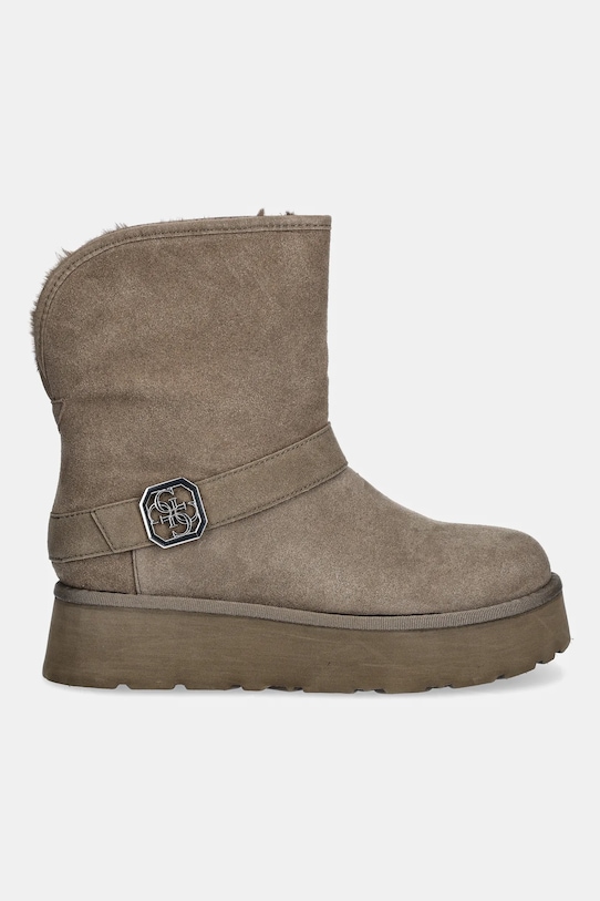 Čizme za snijeg Guess DOLSAY2 FLFDOL.ESU10.GREEN zelena NC25
