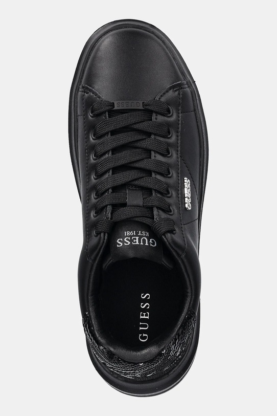 Αθλητικά Guess ELBINA10 μαύρο FLFE10.ELE12.BLACK