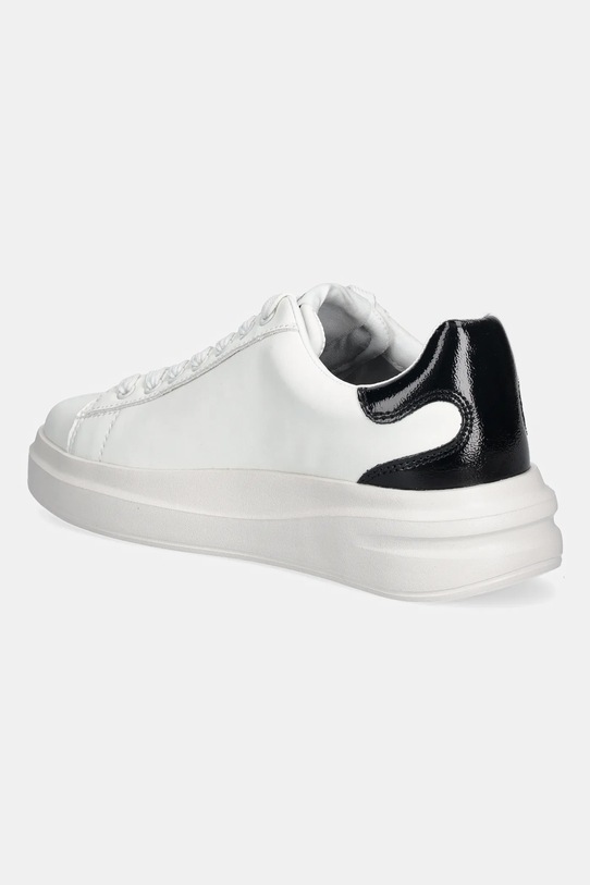 Scarpe Guess sneakers in pelle ELBINA10 FLFE10.PEL12.WHIBL bianco