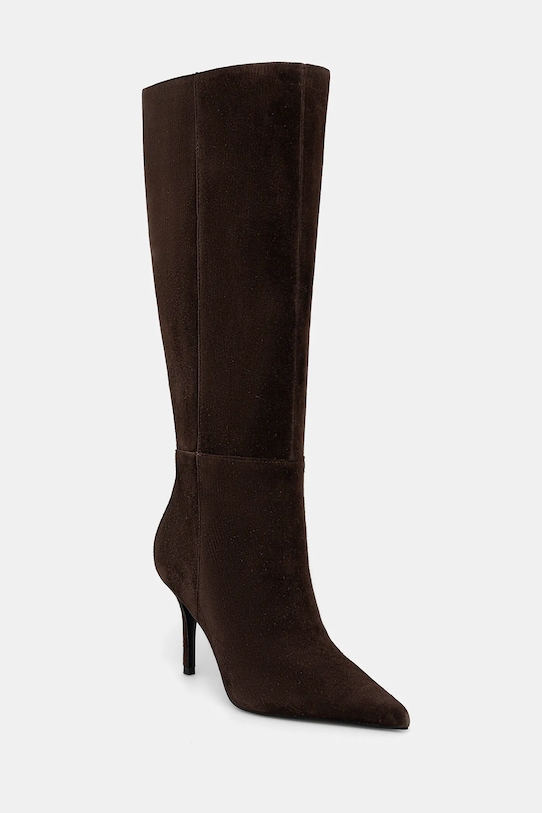 Μπότες σούετ Guess GRESSA στιλέτο καφέ FLFGRS.SUE11.BROWN