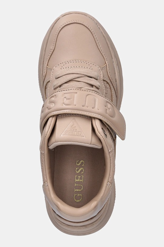 Guess sneakersy HELINN beżowy FLFHNN.ELE12.BEIGE