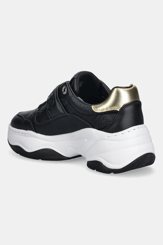 Παπούτσια Αθλητικά Guess HELINN FLFHNN.ELE12.BLKGO μαύρο