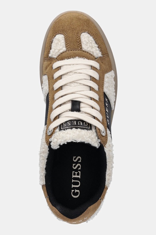 Guess sneakersy JRONE9 beżowy FLFJR9.ESU12.LUGGA