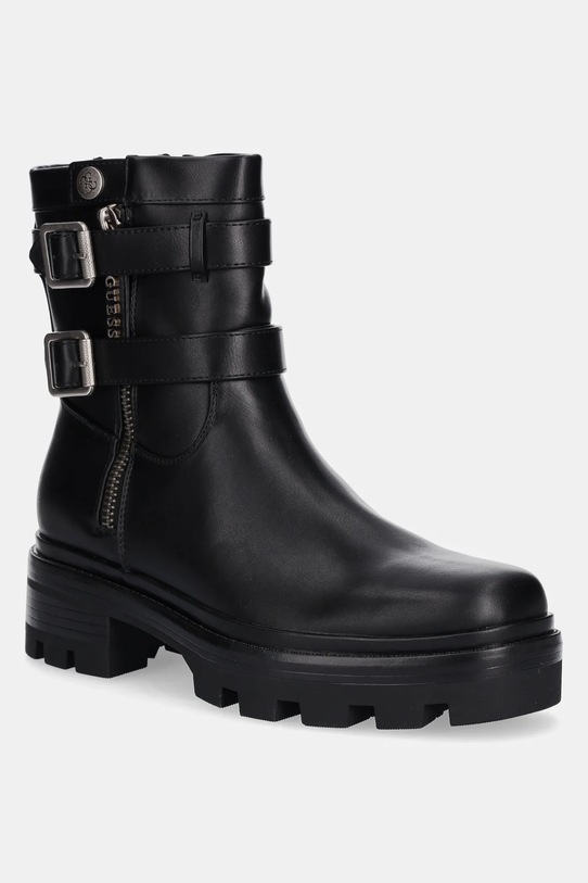 Guess botki LYNDEN syntetyczny czarny FLFLYN.ELE10.BLACK