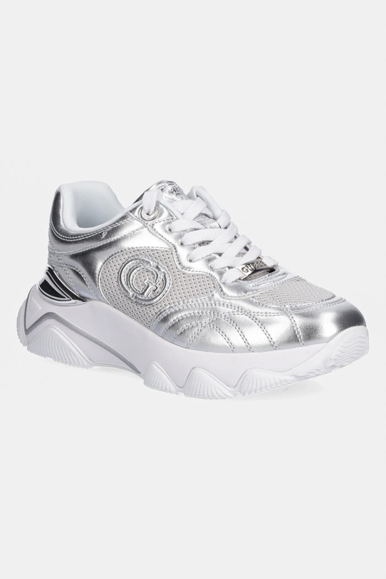 Guess sneakersy MORRIZ syntetyczny srebrny FLFMRZ.ELE12.SILVE