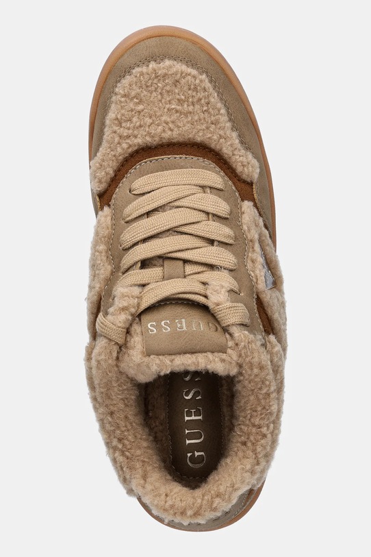 Guess sneakersy MIRAM10 beżowy FLFM10.FAB12.NATU