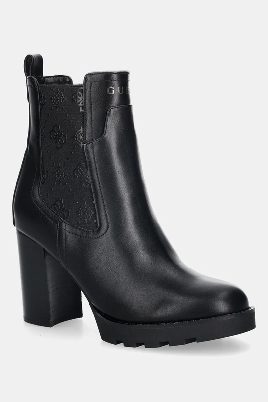 Guess sztyblety NEALLE syntetyczny czarny FLFNLL.ELE10.BLACK