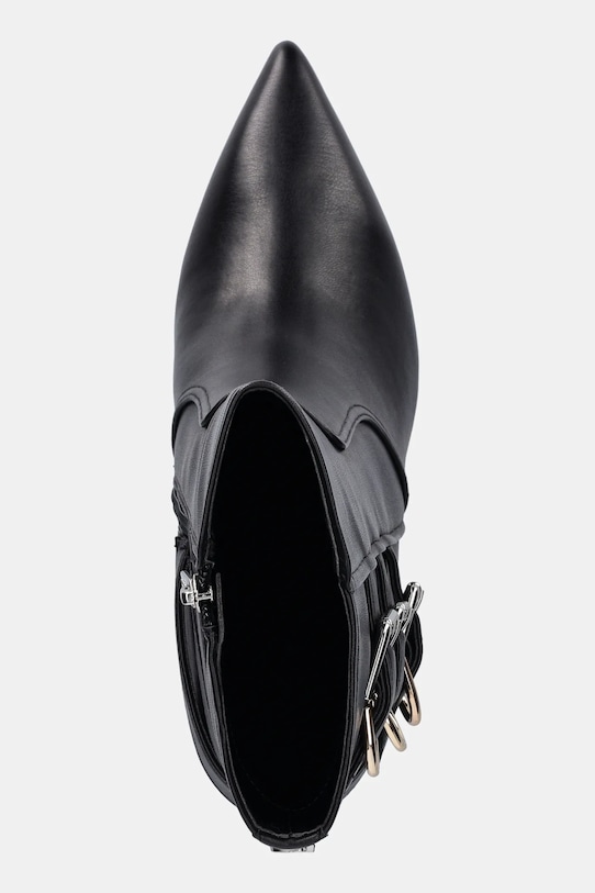 Μποτάκια Guess RICALY μαύρο FLFRCY.ELE10.BLACK