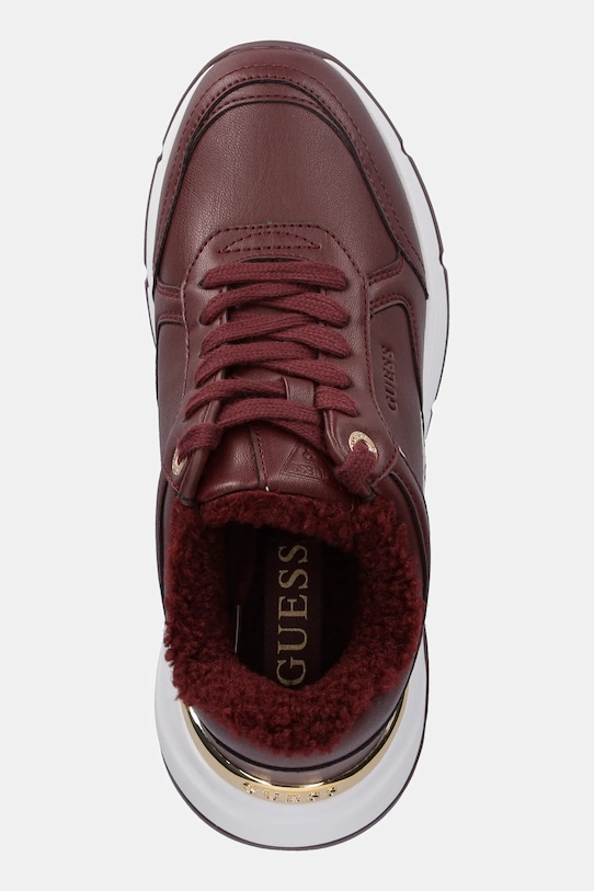 Tenisky Guess FARREA burgundské FLFRRE.ELE12.WINE