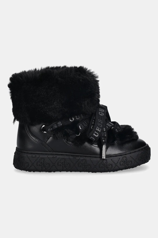 Guess śniegowce UNESSA FLFUEK.FUR10.BLACK czarny NC25