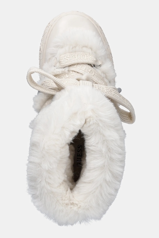 Guess śniegowce UNESSA beżowy FLFUEK.FUR10.IVORY